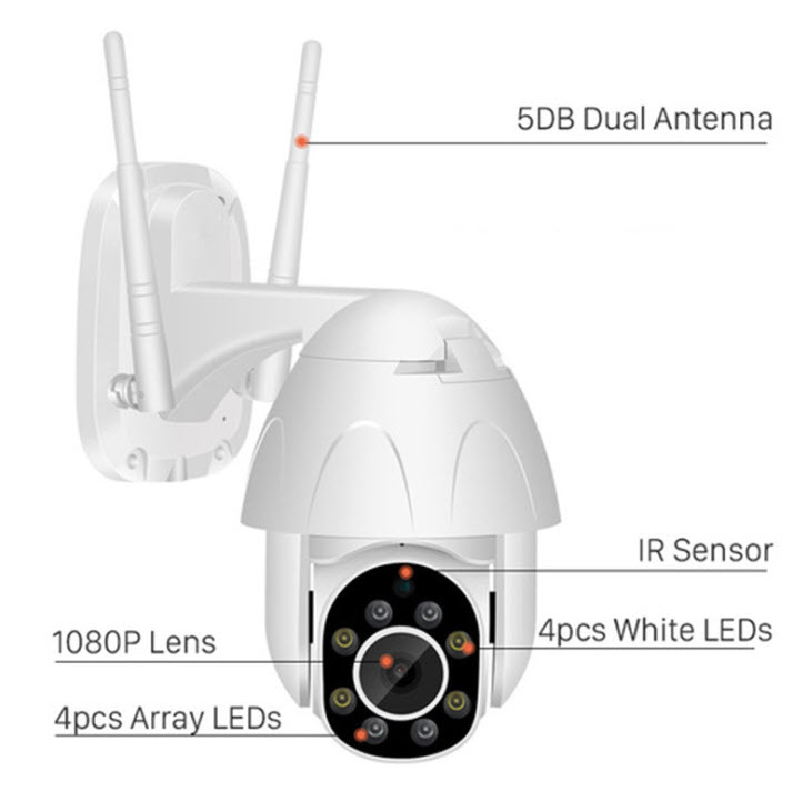 Camera quan sát 360 wifi 1080p Speed ODC26B