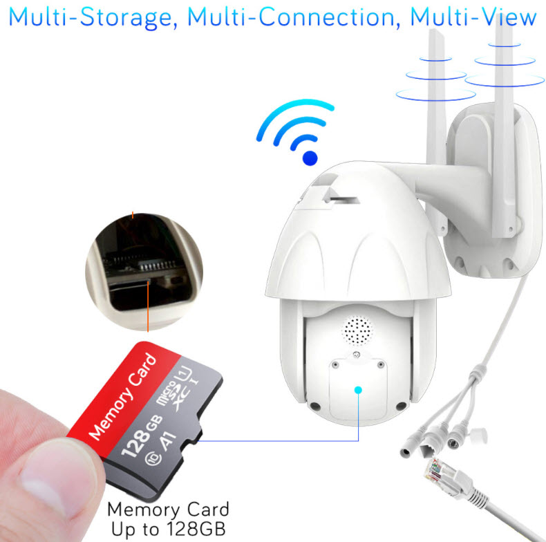 Camera quan sát 360 wifi 1080p Speed ODC26B