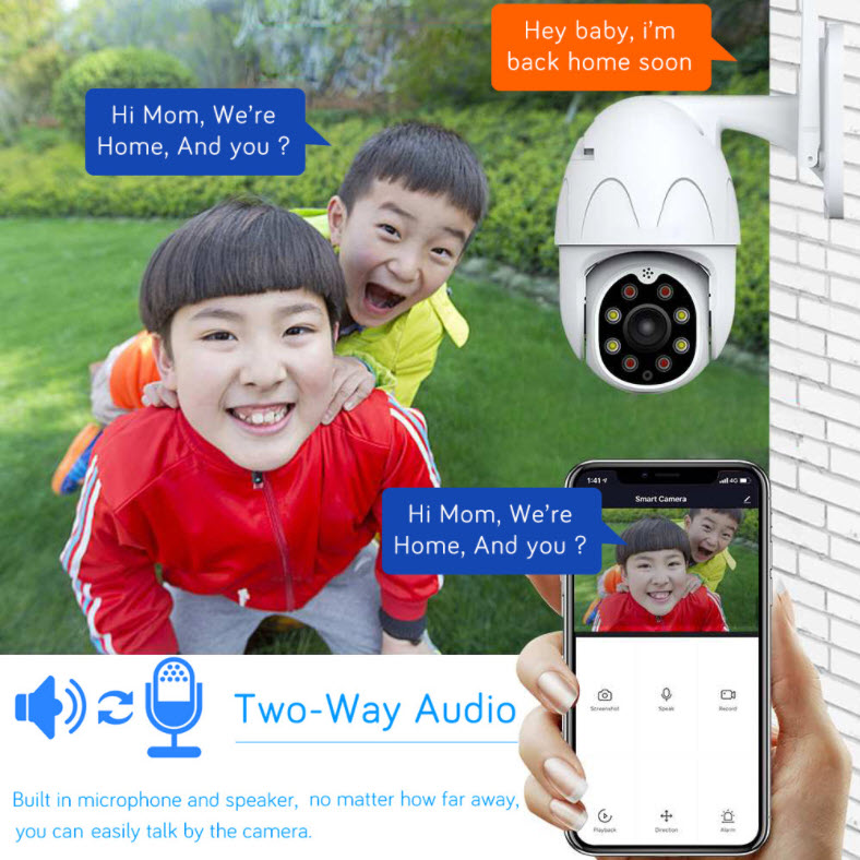 Camera quan sát 360 wifi 1080p Speed ODC26B