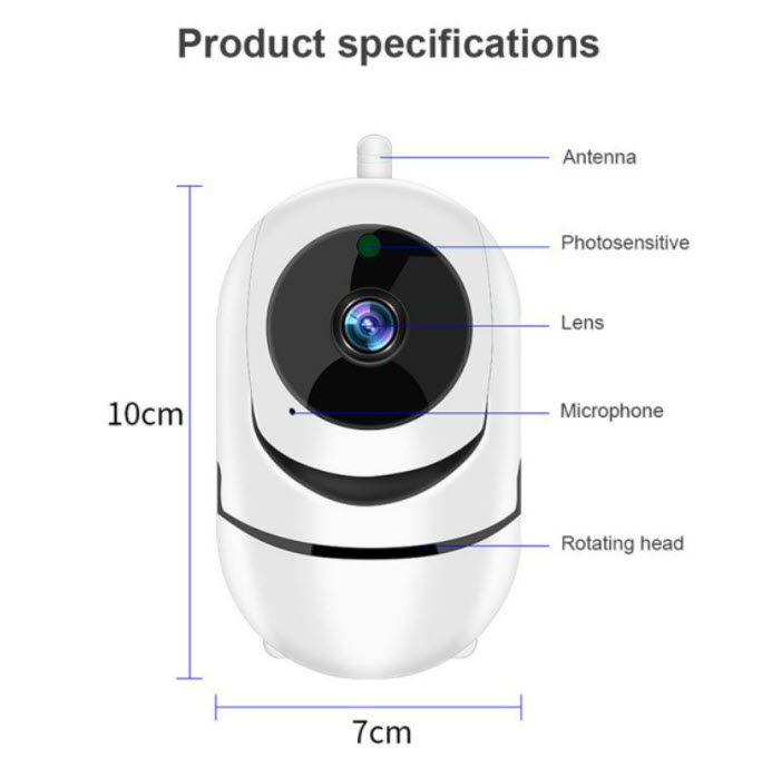 Camera quan sát wifi 360 1080p Speed PTC29B