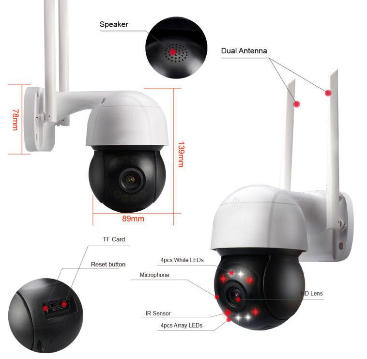 Camera quan sát wifi 360 1080p Speed OPC23B