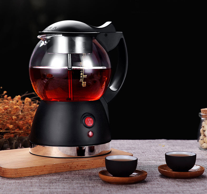 Ấm pha trà bằng điện 800ml LingRui QYB19