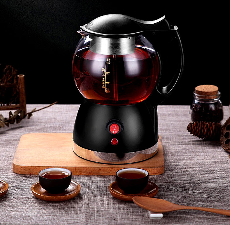 Ấm pha trà bằng điện 800ml LingRui QYB19