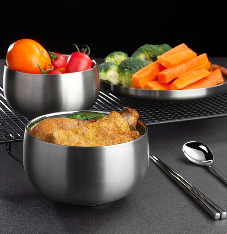 Chén ăn cơm 2 lớp inox 316 cao cấp SSGP SD2033