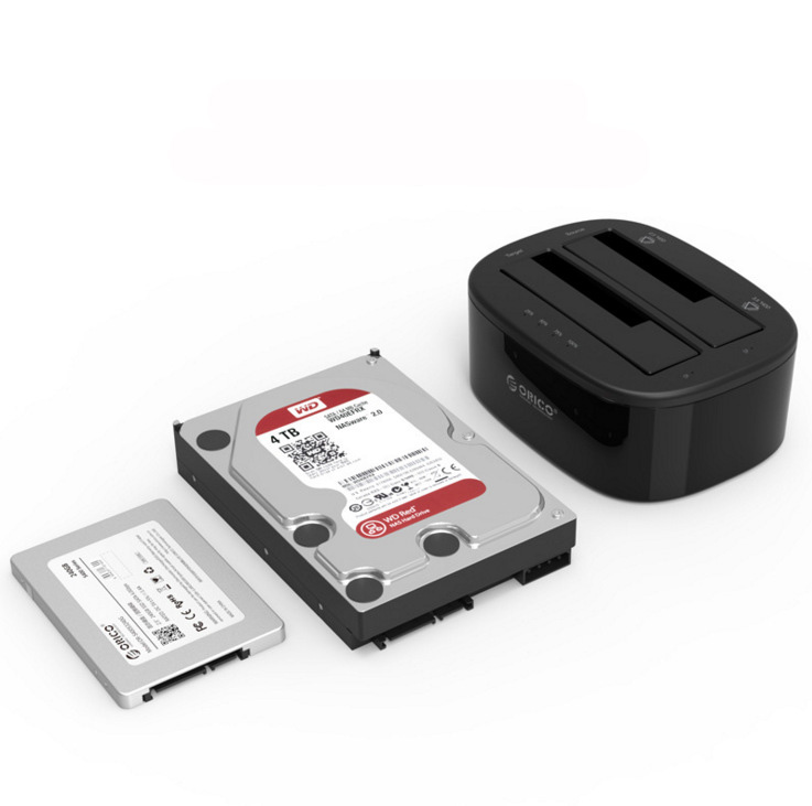 Dock đọc ổ cứng 2.5 và 3.5 inch Orico 6228US3 di động USB3.0 