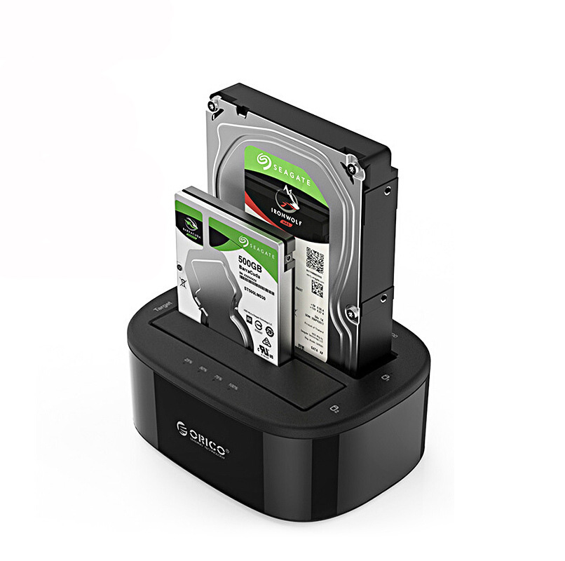 Dock đọc ổ cứng 2.5 và 3.5 inch Orico 6228US3 di động USB3.0 