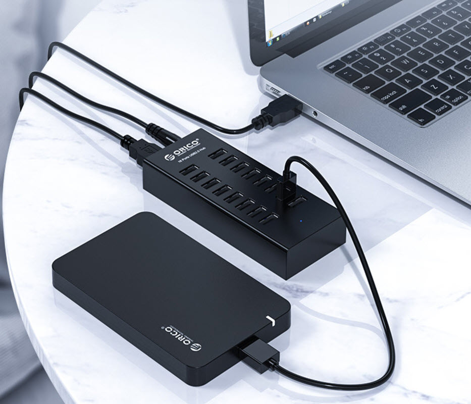 Hub bộ chia kết nối USB 16 cổng Orico H1613U2 chuẩn USB2.0