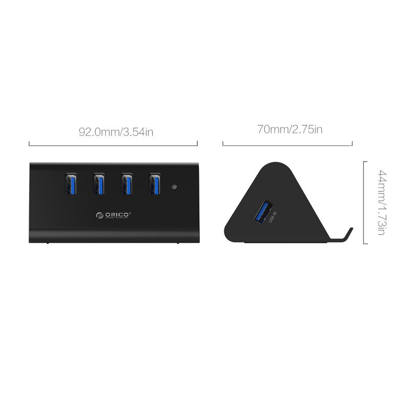 Hub bộ chia usb 4 cổng Orico SHC chuẩn USB3.0