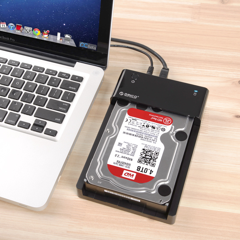 Dock đọc ổ cứng 2.5 / 3.5inch Orico 6518US3 chuẩn USB3.0