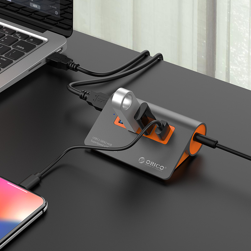 Hub bộ chia usb 4 cổng Orico M3H4G2 chuẩn USB3.1