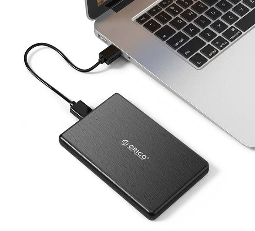 Box đựng ổ cứng di động 2.5inch Orico 2189U3BK chuẩn USB3.0