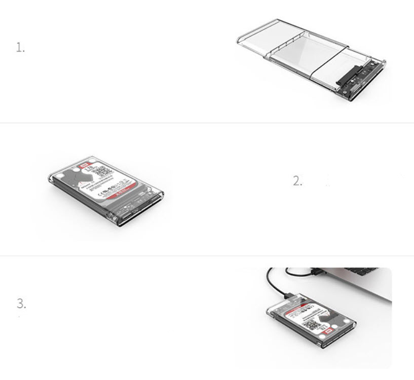 Box đựng ổ cứng di động 2.5inch Orico 2139U3 chuẩn USB3.0