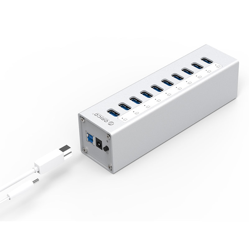 Hub bộ chia usb 10 cổng Orico A3H10 chuẩn USB3.0