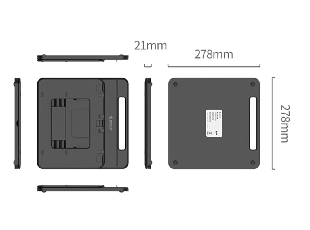 Giá đỡ laptop đỡ ipad nhựa ABS Orico NSNC1 7 cấp độ