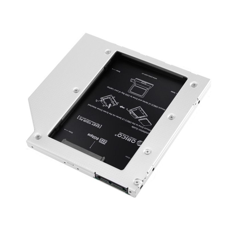 Khay gắn ổ HDD/SSD 2.5inch Orico L95SS thay cho ổ DVD laptop