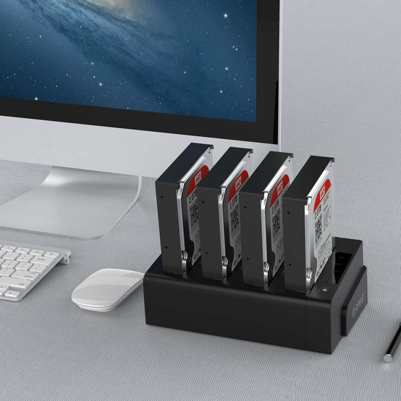 Dock đọc 4 ổ HDD/SSD 2.5/3.5inch Orico 6648US3C chuẩn USB3.0