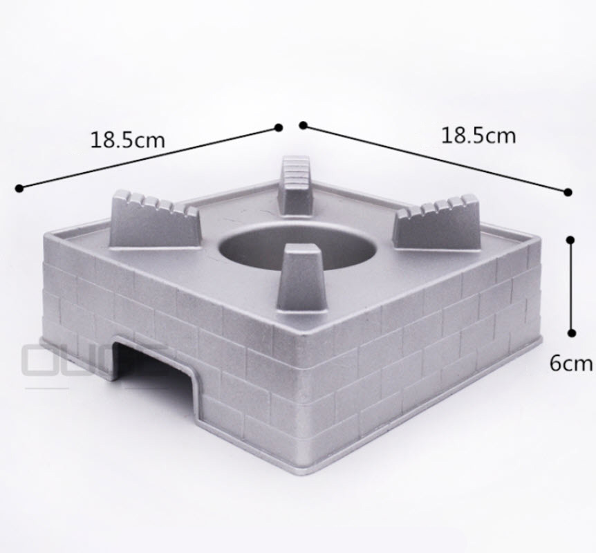 Bếp cồn hợp kim nhôm 19cm Ouge OG6666G