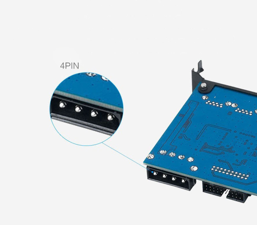 Card chuyển PCI-E sang 5 cổng USB chuẩn 3.0 Orico PVU35O2I cho máy tính