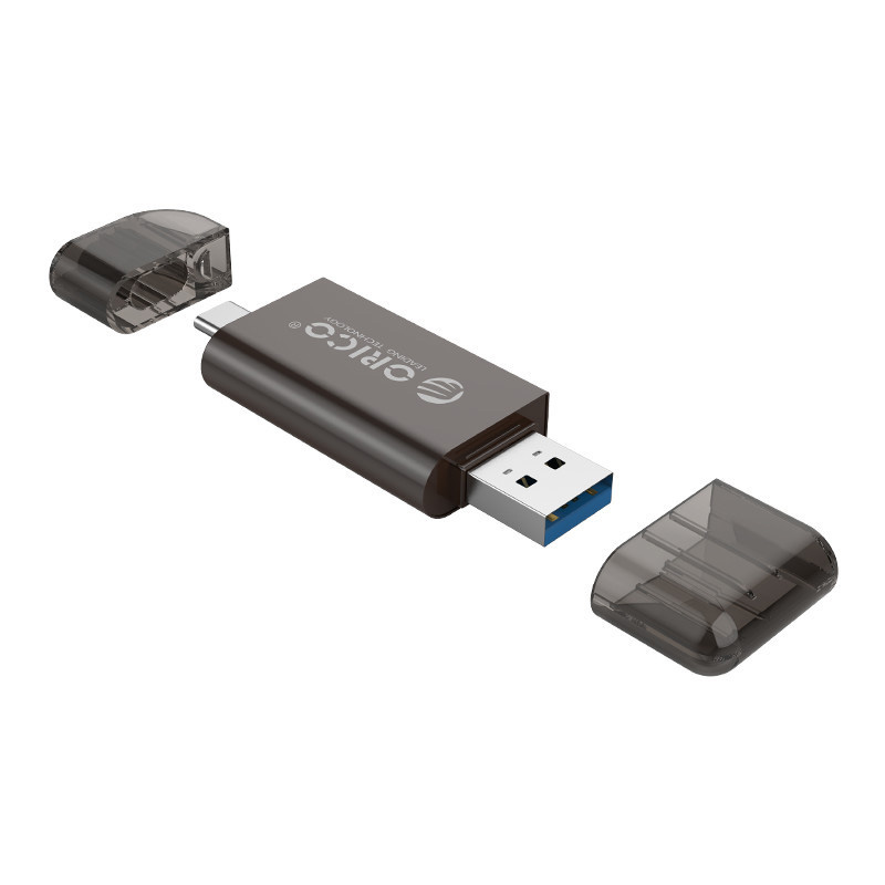 Đầu đọc thẻ nhớ chuẩn USB3.0 và Type-C Orico CDR02BK