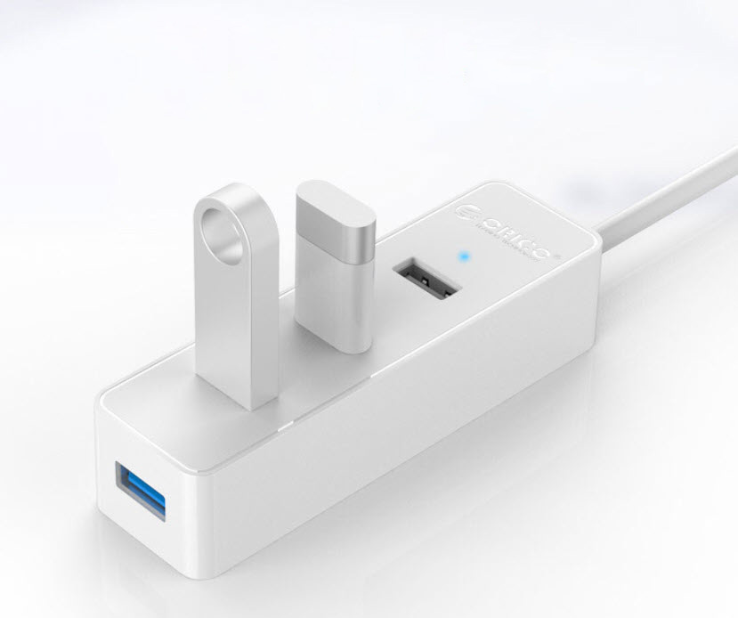 Hub bộ chia usb 4 cổng Orico W5PH4 chuẩn USB3.0