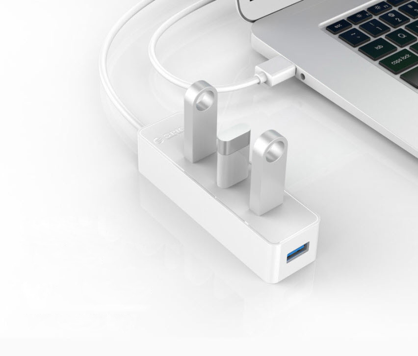 Hub bộ chia usb 4 cổng Orico W5PH4 chuẩn USB3.0