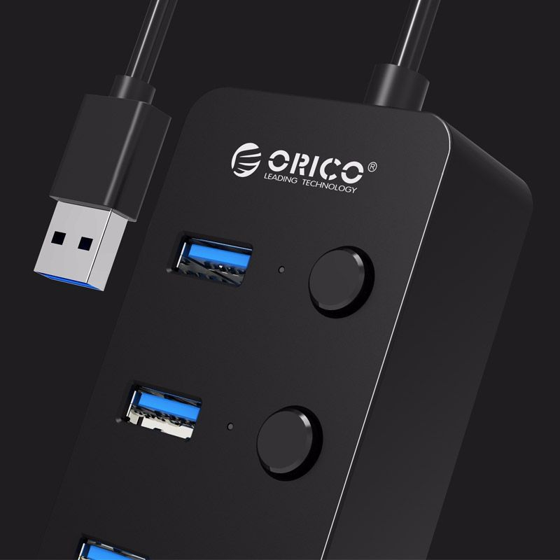 Hub bộ chia usb 4 cổng Orico W9PH4 chuẩn USB3.0
