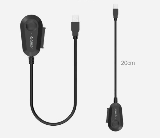 Cáp đọc ổ cứng Sata 2.5/3.5inch Orico 25UTS chuẩn USB3.0