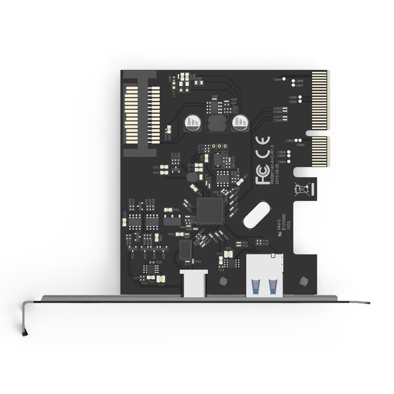 Card chuyển PCI-E sang USB-A và USB-C chuẩn 3.1 Orico PA31AC cho PC