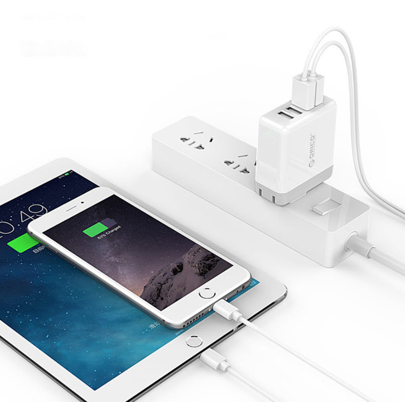 Dock sạc điện thoại ipad 4 cổng 2.4A Orico DCM4UV1