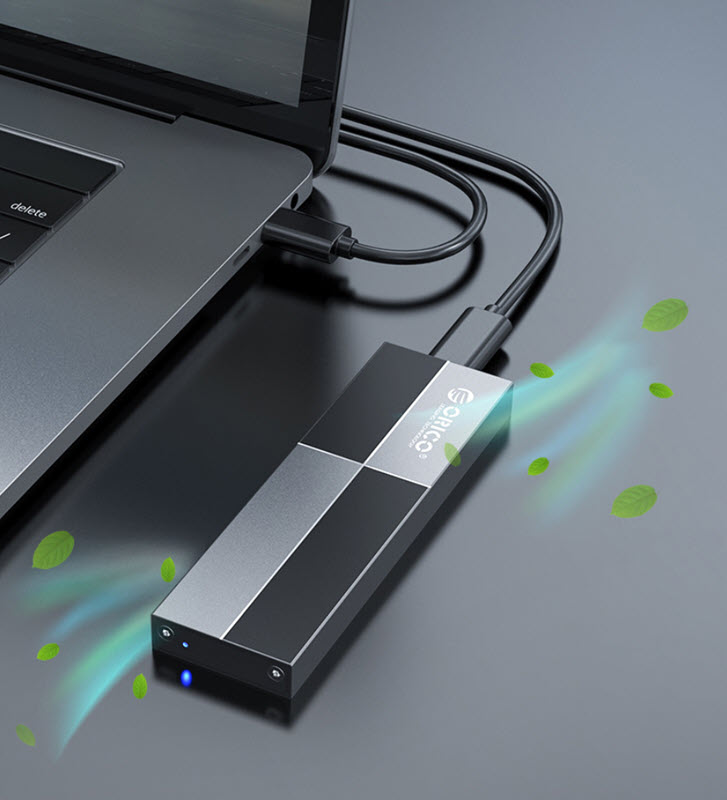 Box đựng ổ cứng NVME M.2 Type-C Orico PFM2C3