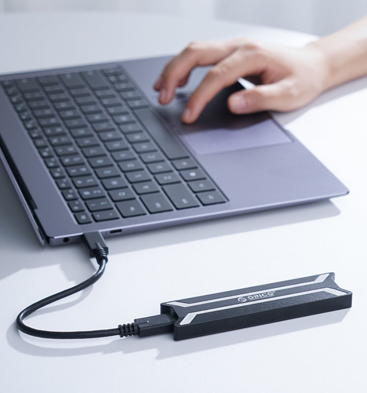 Box đựng ổ cứng M.2 NVME 2TB Type-C chuẩn USB3.1 Orico PBM2C3