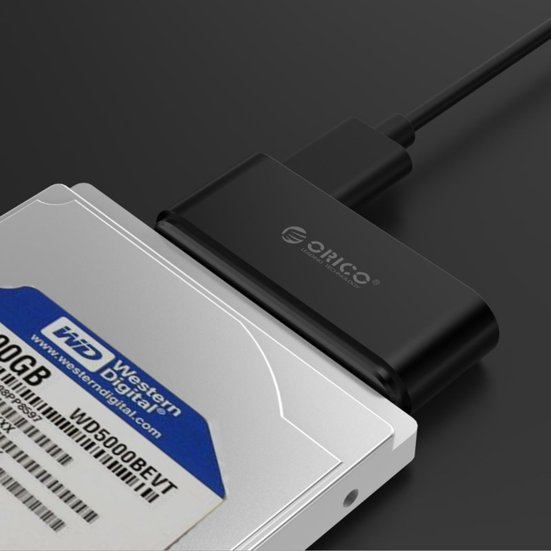 Đầu đọc ổ cứng SSD HDD Sata chuẩn USB3.0 Orico 21UTS