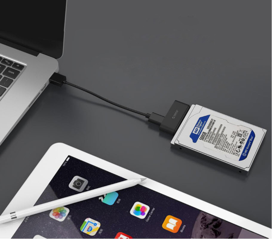Đầu đọc ổ cứng SSD HDD Sata chuẩn USB3.0 Orico 21UTS
