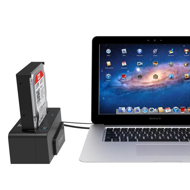 Dock đọc ổ cứng SSD HDD 8TB chuẩn USB3.0 Orico 6618SUS3