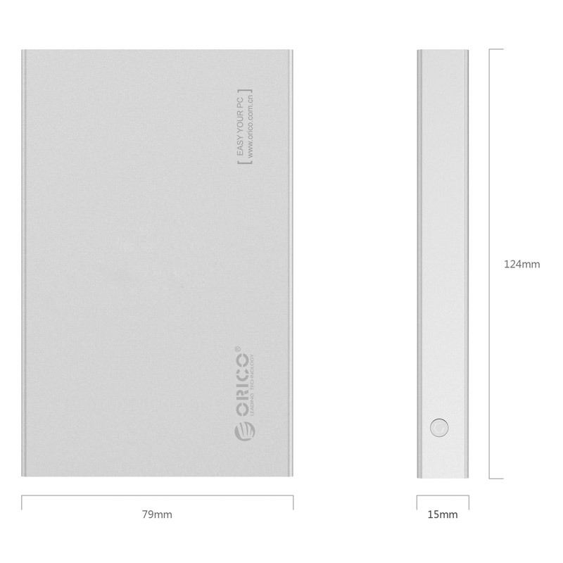Box đựng ổ cứng SSD chuẩn 3.0 Orico 2518S3