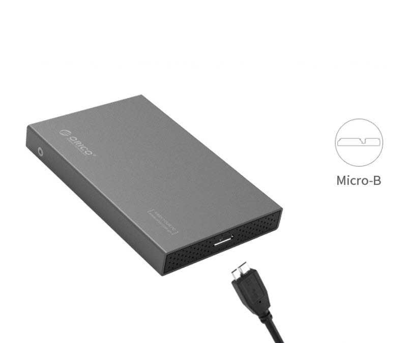 Box đựng ổ cứng SSD chuẩn 3.0 Orico 2518S3