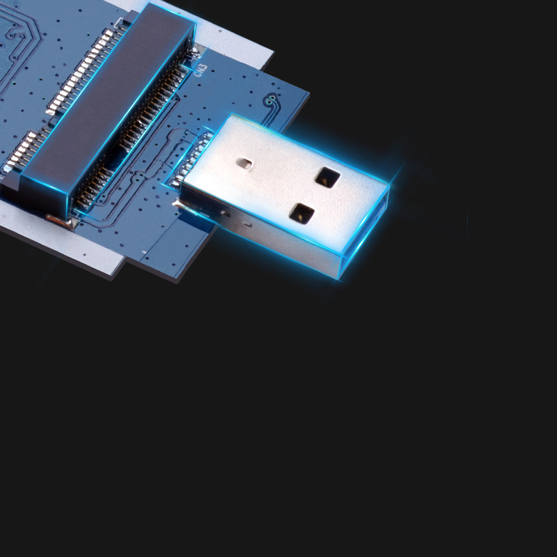 Box đựng ổ cứng SSD mSata type USB-A Orico MSGU3