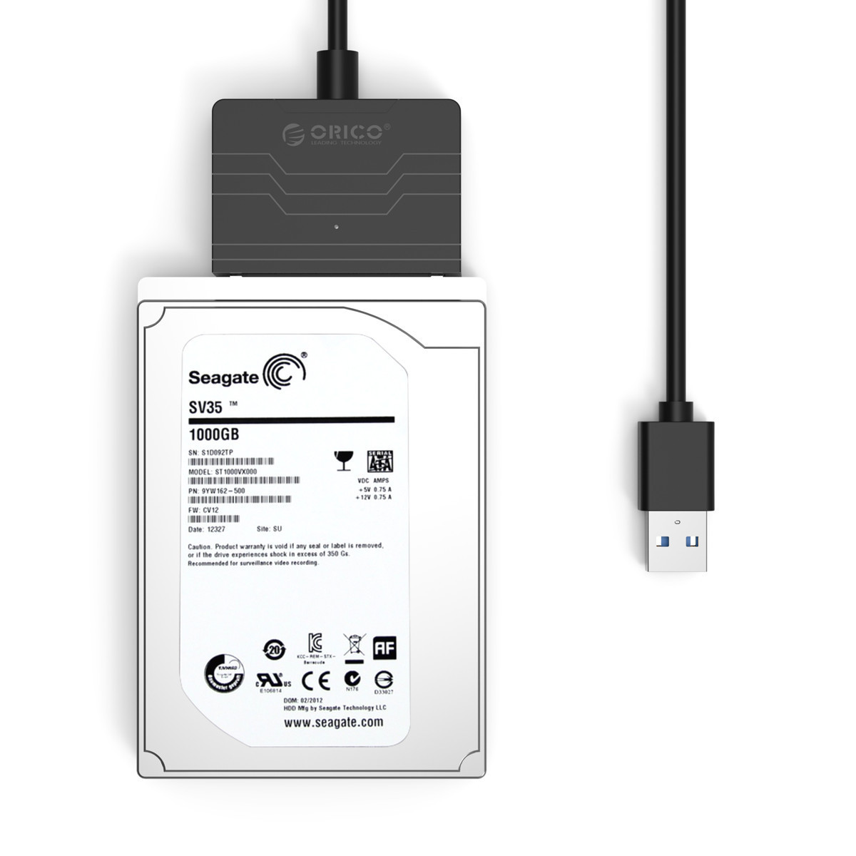 Cáp đọc ổ đĩa Sata chuẩn USB3.0 Orico 27UTS