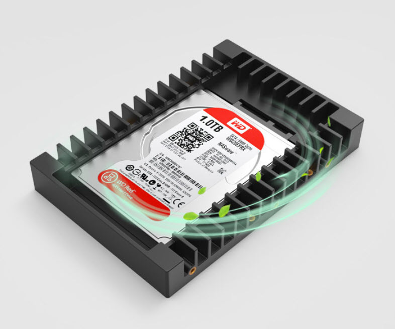 Khay gắn SSD chuyển sang HDD 3.5inch cho PC Orico 1125SS
