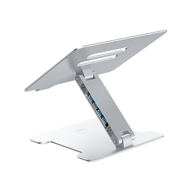 Giá đỡ laptop hợp kim nhôm kèm bộ chia USB Orico LSTT1