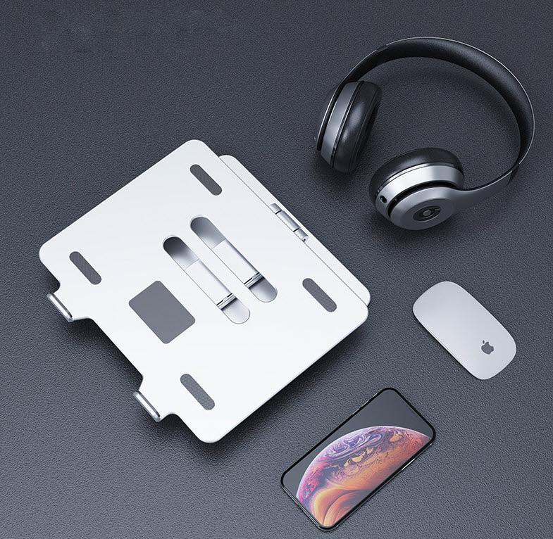 Giá đỡ laptop hợp kim nhôm kèm bộ chia USB Orico LSTT1