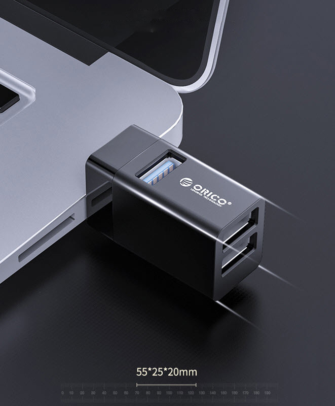 Hub bộ chia 3 cổng USB Orico MINIU32