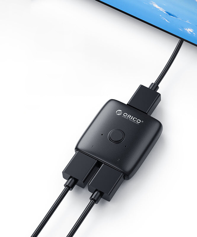 Bộ chia 2 cổng HDMI ra 1 cổng HDMI Orico HS2A1