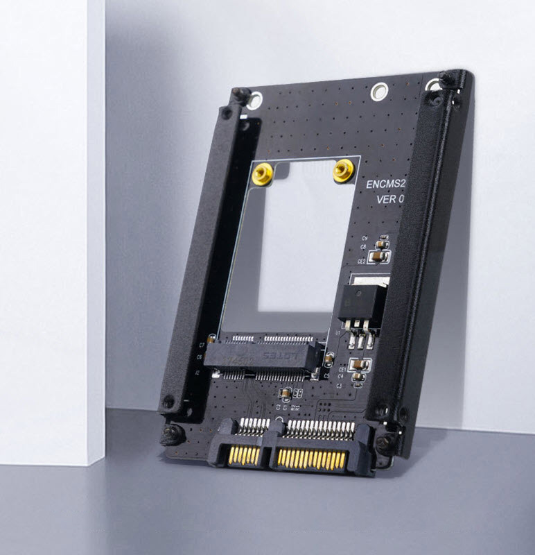 Card chuyển đổi ổ cứng mSata sang Sata 22Pin Orico S22TMS