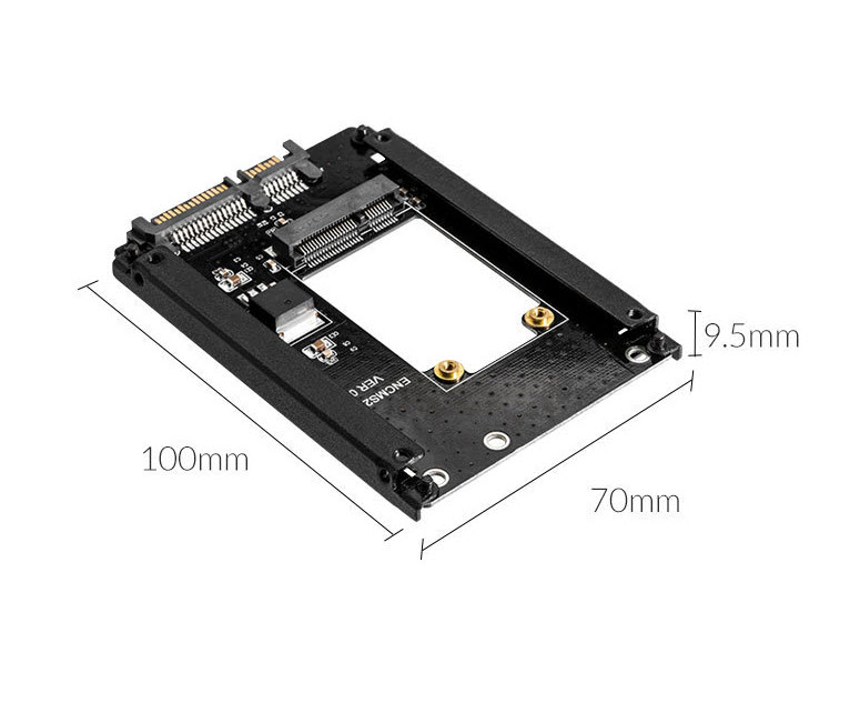Card chuyển đổi ổ cứng mSata sang Sata 22Pin Orico S22TMS