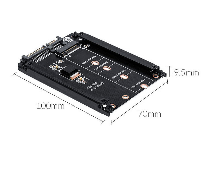 Card chuyển đổi ổ cứng M.2 NGFF sang Sata 22Pin Orico S22TM2
