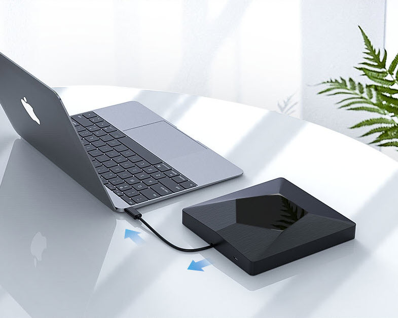 Ổ đĩa DVD-RW di động USB-C Orico DVDXD007
