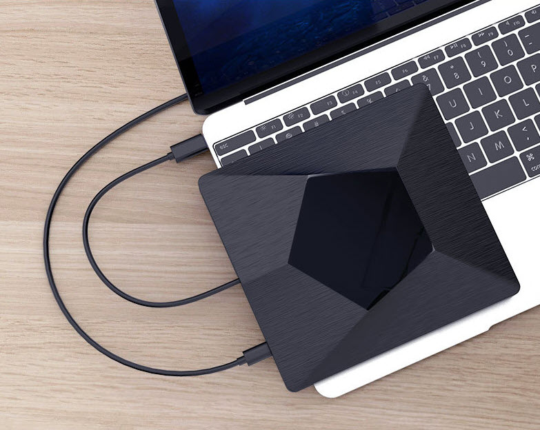 Ổ đĩa DVD-RW di động USB-C Orico DVDXD007