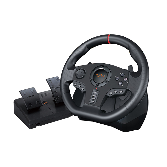 Vô lăng chơi game PXN V900 quay 900 độ hỗ trợ rung