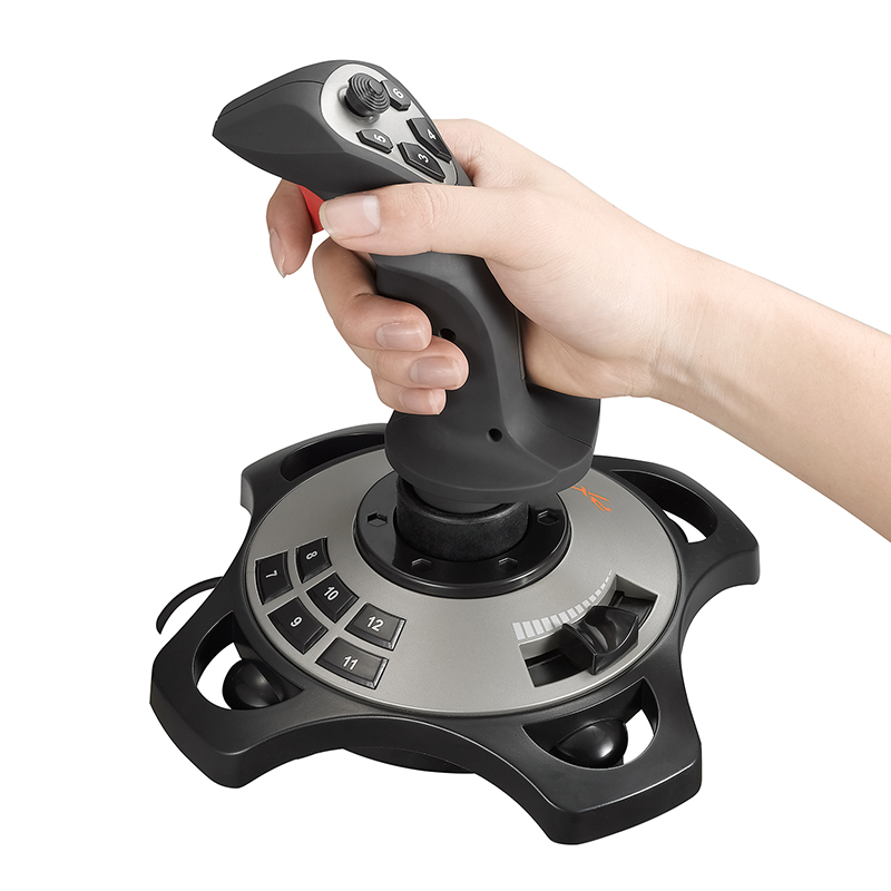 Cần lái chơi game lái máy bay PXN 2113PRO hỗ trợ rung
